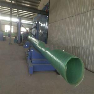 FRP pipe Maintenance free and Low friction coefficient  for sales