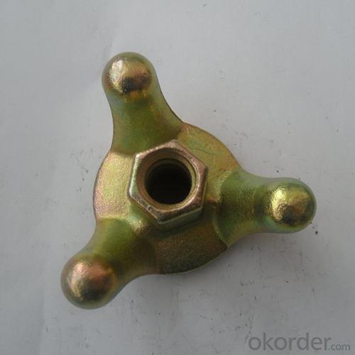 Drop Forged Formwork Scaffolding Wing Nut / Tie Nut System 1