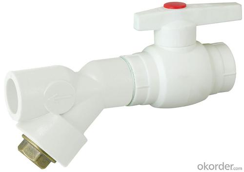 Swimming Pool Plastic Pipe Fittings - PPR Straight Stop Filter Valve with High Quality System 1