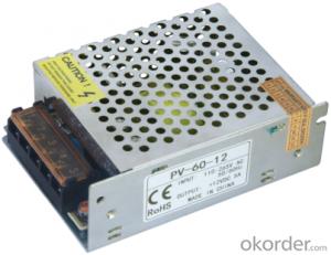 Non-waterproof Constant Voltage Mesh Series - LED power supply--output power 60W