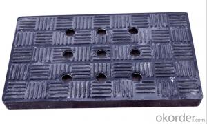 Ductile Iron Manhole Cover of Grey with High Quality for Construction