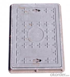Ductile Iron Manhole Cover with New Style in Square and Round