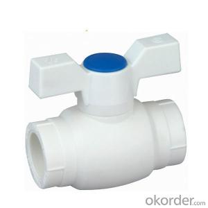 PP-R ball valve with brass ball with Superior Quality System 1