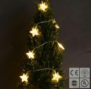 Vintage Style Warm White Star Led String Lights for Outdoor Indoor Christmas Bar Home Decoration System 1