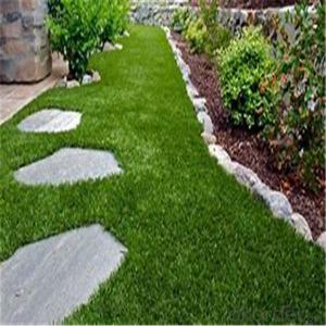 Artificial grass for family  garden with PE