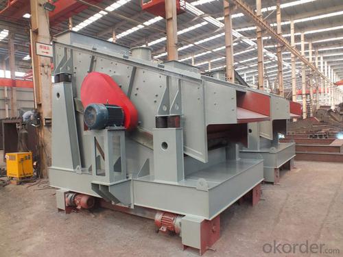 WYA series circular vibrating screen for mining System 1