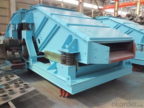 ZK linear vibrating screen for mining ore System 1