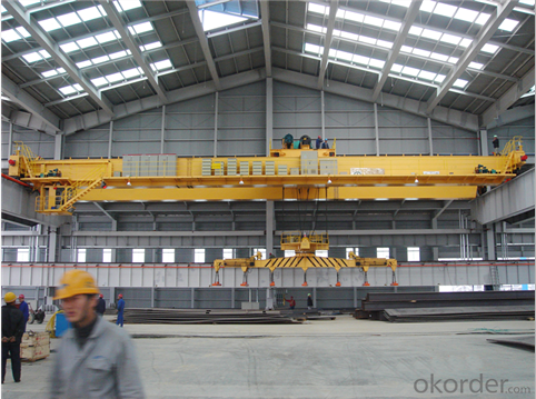 QC5-50/10T Electromagnetic Overhead Crane with Hook System 1