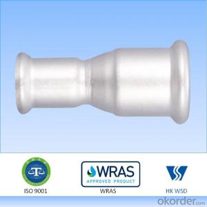 Stainless steel press fitting Reducing Coupling 304/316L System 1
