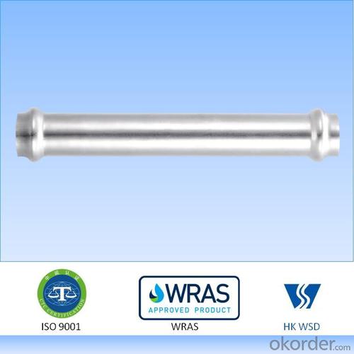 Stainless steel press fitting slip coupling 304/316L System 1