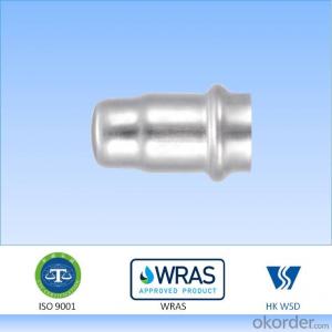Stainless steel press fitting End Cap 304/316L System 1