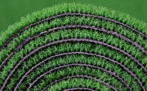 Artificial turf used in golf courses. System 1