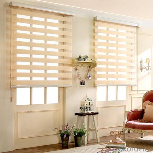 Roller Blinds Motorized Zebra Windows Blinds System 1