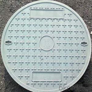 Ductile Iron Manhole Cover with Iron Material for Construction Application
