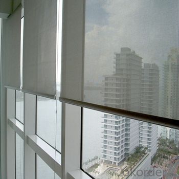 Roller Blinds Waterproof Motorized Outdoor Blind for Office System 1