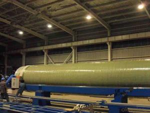 FRP Winding Wire Continuous Equipment / Glass Fiber Pipe Making Line with High Quality System 1