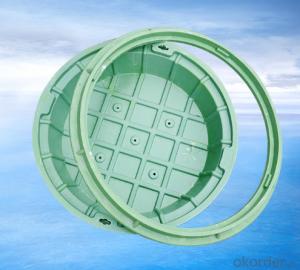 Ductile Iron Manhole Cover C250 with High Quality EN124 Standard System 1