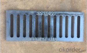 Ductile Iron Manhole Cover B125 and D400 with Different Sizes in China System 1