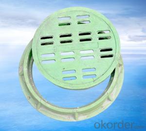 Ductile Iron Manhole Cover D400 with High Quality EN124 Standard  for Construction