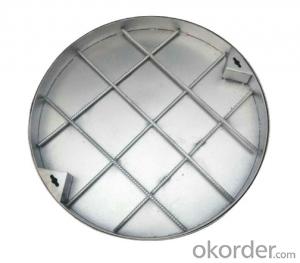 Ductile Iron Manhole Cover C250 with New Style for Construction in China