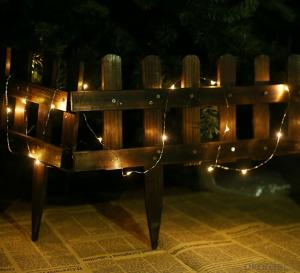 Orange Copper Wire LED Light Bulb string for Stage Garden Cafe Decoration