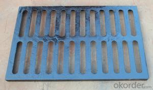 Ductile Iron Manhole Cover B125 D400 with New Style System 1