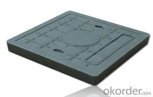 Ductile Iron Manhole Covers C250 D400 with New Style System 1