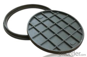 Ductile Iron Manhole Covers with Light Duty EN124 Made in China System 1