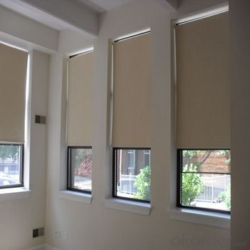 Roller Blinds Motorized Waterproof Outdoor Blinds for Offices and Home System 1