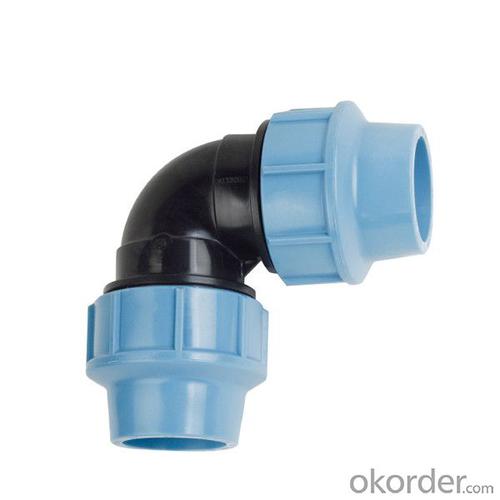 6 Inch Plastic Pipe Fittings China PP-R Elbow Orbital Pipe for Industrial Fields System 1