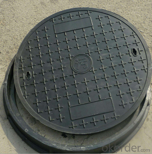 EN 124 ductile iron manhole cover with high quality and competitive price System 1