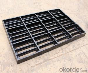 Hot Sale EN124 A15 Hinged Manhole Cover with Lock