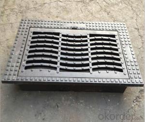 EN124 High Quality Sewage Ductile Iron Manhole Cover System 1