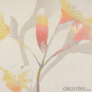 Flower Self-adhesive PVC living Room Wallpaper from China