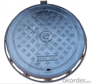 OEM ductile iron manhole cover with high quality for industry in China