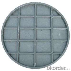 Casting Ductile Iron Manhole Covers B125 D400 with Competitive Price in China