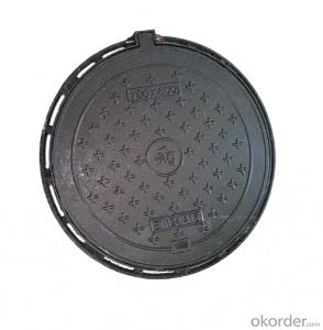 cast ductile iron manhole cover for mining and industry EN124 System 1