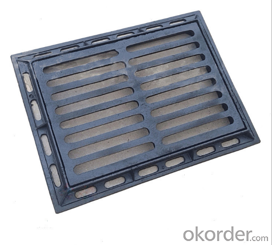 Cast Ductile Iron Manhole Covers C250 B125 with Competitive Prices EN124 Standard System 1