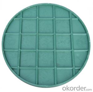 Casting EN 124 ductile iron manhole cover with high quality for industry and construction System 1