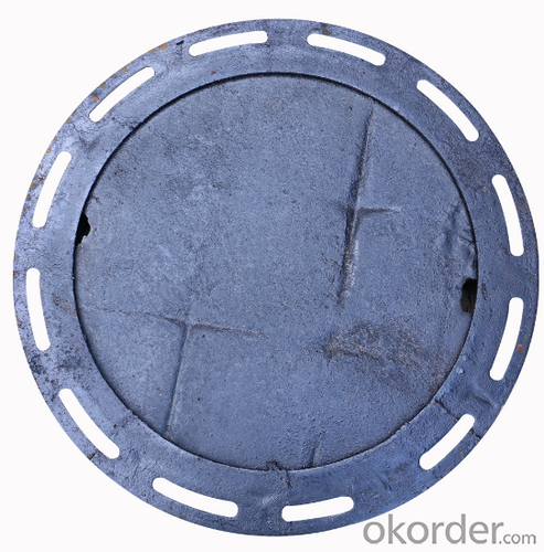 Casting Ductile Iron Manhole Cover B125 C250 for Mining with Competitive Price System 1