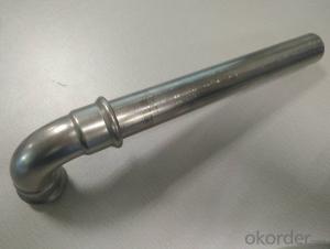 Stainless Steel Sanitary Fitting 90deg Elbow with Pipe 28mm 316L