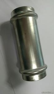 Stainless Steel Sanitary Fitting Slip Coupling 35mm V Profile 304
