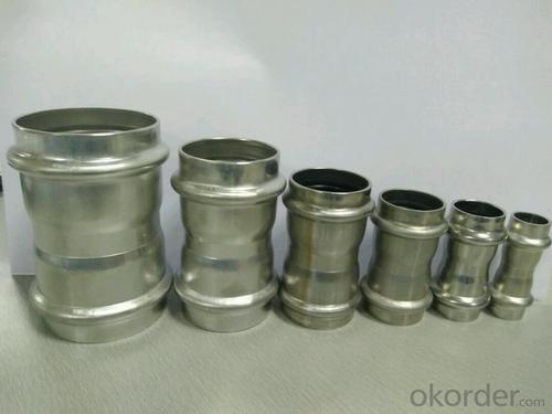 Stainless Steel Sanitary Fitting Coupling 15-54mm V Profile 304 System 1