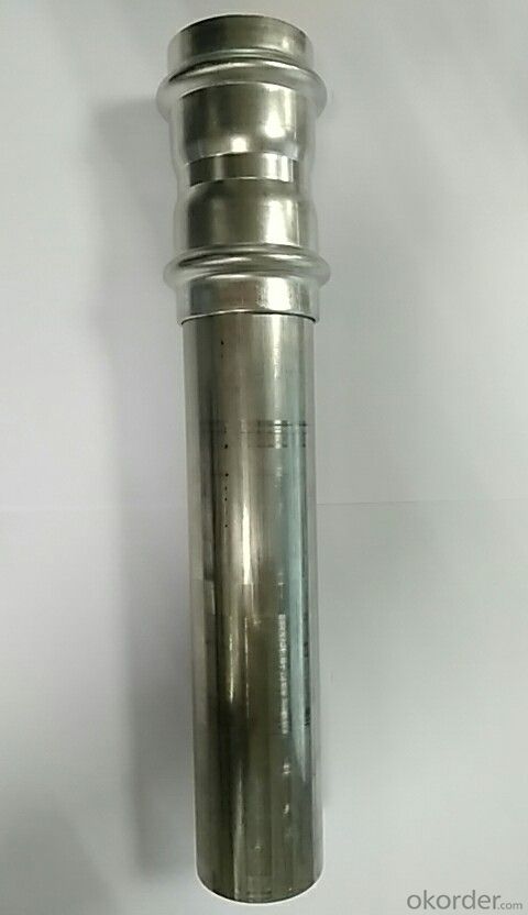 Stainless Steel Sanitary Fitting Coupling with Pipe 54mm 316L System 1