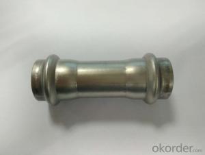 Stainless Steel Sanitary Fitting Coupling for Tee 22mm V Profile 304