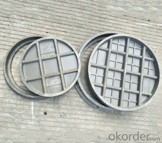 Casting Ductile Iron Manhole Covers of Grey with Competitive price for Construction in China System 1