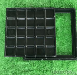 Cast Ductile Iron Manhole Covers D400 C250 for Mining with Competitive Prices Made in China