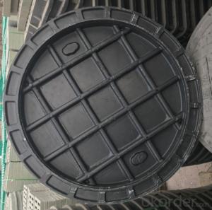 EN 124 ductile iron manhole cover with high quality and competitive price in Hebei System 1