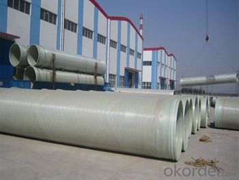 Composite Pipes with High Mechanical Property and High Pressure Gre Pipe with Noxic of Different Styles System 1