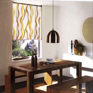 Decorative Double Roman Vertical Blinds Shades System 1